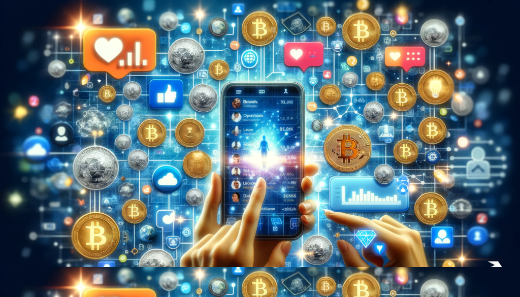 Cryptocurrency Incentives for Participating in Social Media