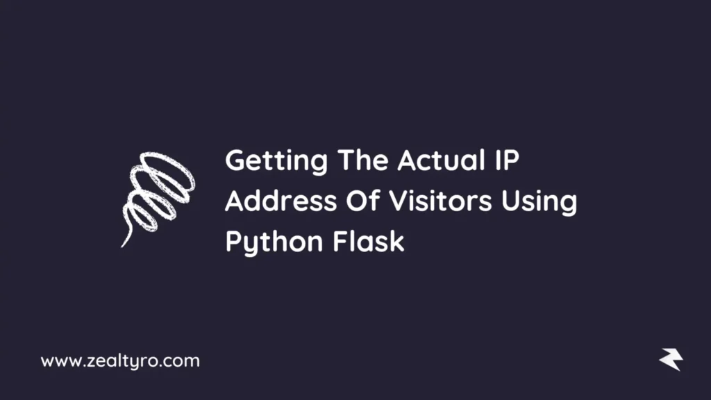 Getting the user IP address of visitors in Flask