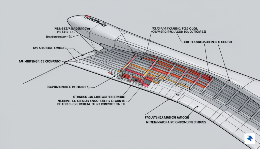 A close-up technical diagram showing the internal rib and spar&hellip;