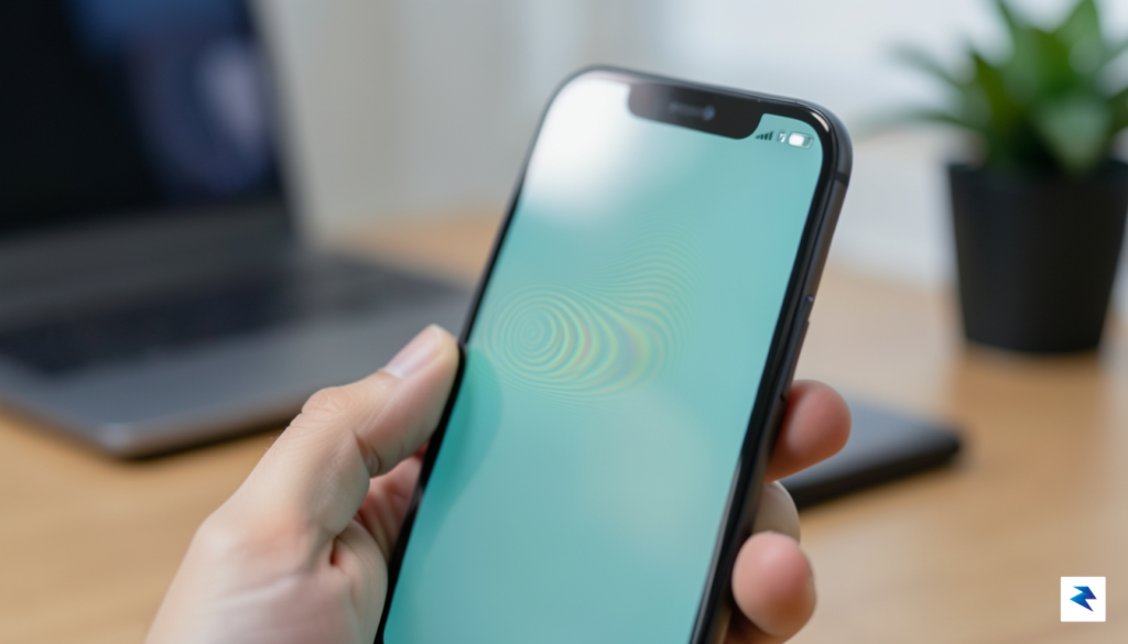 A close-up, high-definition photograph of a Google Pixel smartphone screen&hellip;