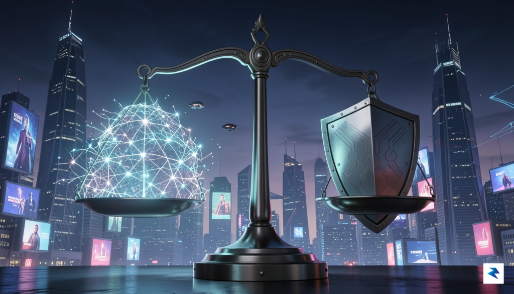 A digital illustration showing a balance scale where one side&hellip;