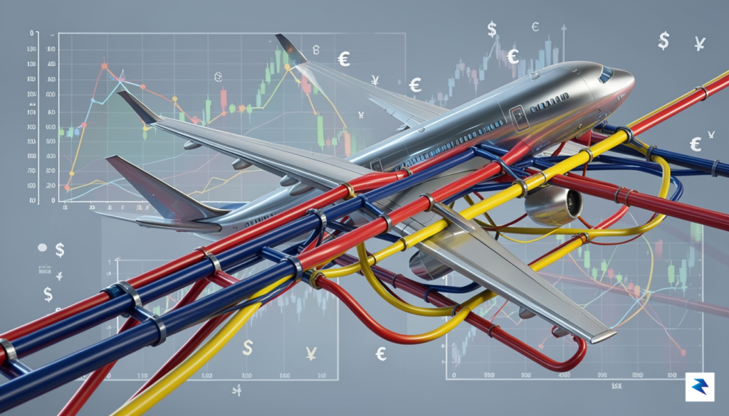 A digital illustration showing a complex network of fuel pipelines&hellip;