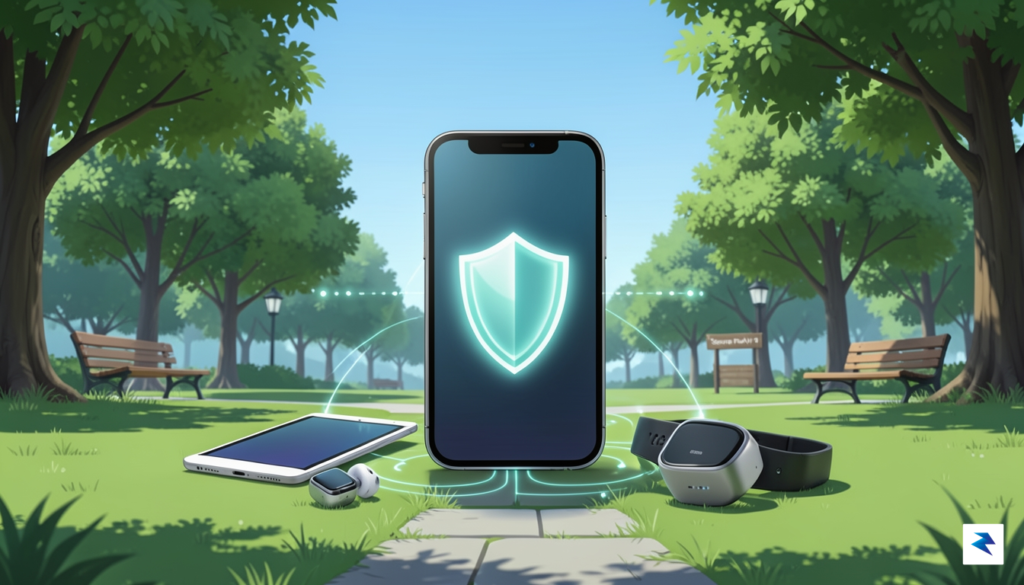 A clean, modern digital illustration showing a smartphone with a&hellip;