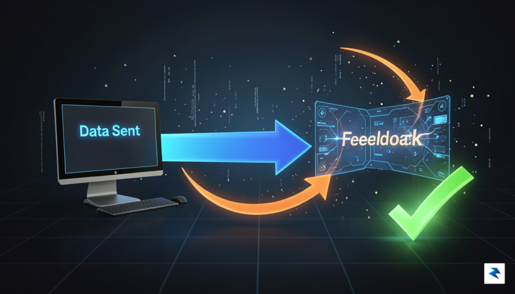 A conceptual diagram showing a primary agent sending data to&hellip;