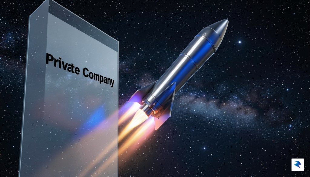 A conceptual digital illustration showing a rocket soaring past a&hellip;