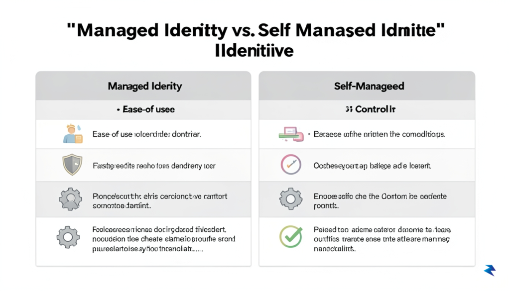 A clean, professional infographic showing a side-by-side comparison matrix of&hellip;