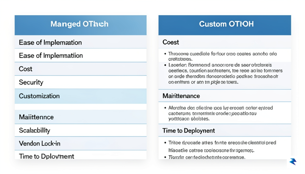 Comparing Managed vs. Self-Managed Identity Providers