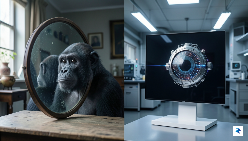 The Mirror Test: From Biological Cognition to Silicon Logic
