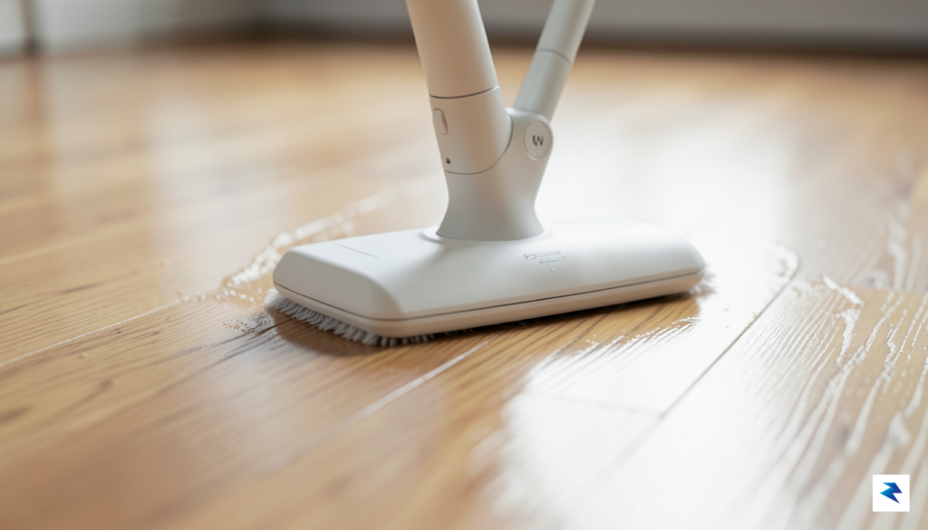 A high-resolution close-up shot of the Dyson PencilWash mop head&hellip;