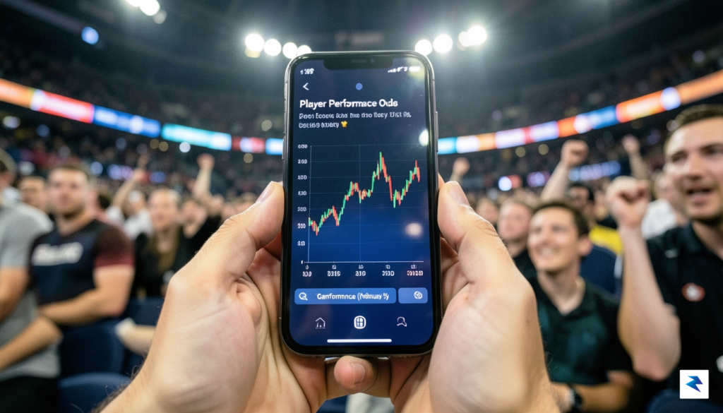 A close-up shot of a smartphone screen displaying a stock-market&hellip;