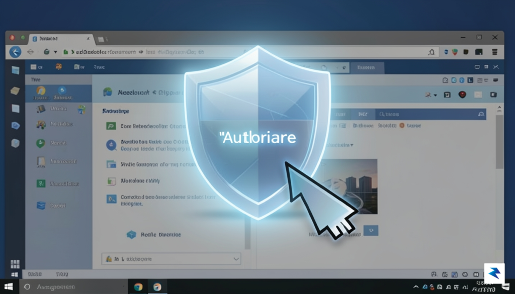 A conceptual digital illustration showing a translucent, glowing shield icon&hellip;