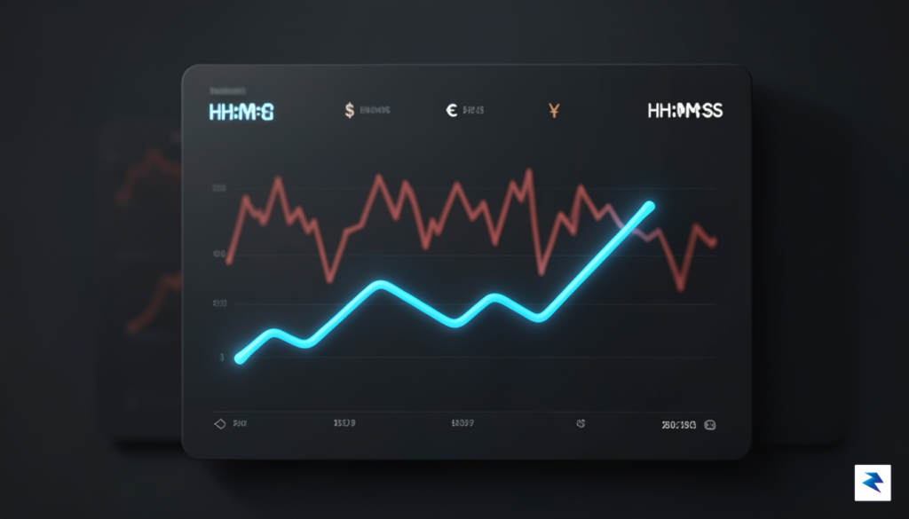 A conceptual, high-quality rendering of a sleek, modern financial dashboard&hellip;