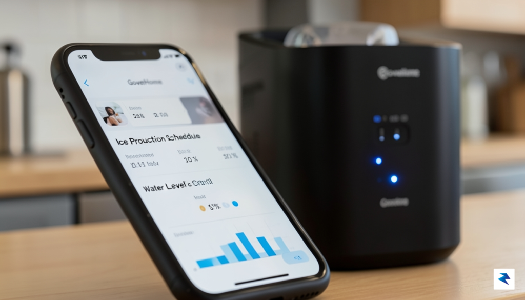 A close-up shot of a smartphone screen displaying the GoveeHome&hellip;