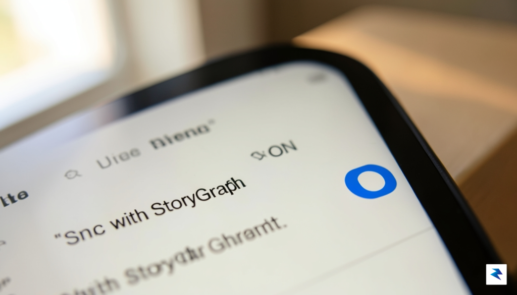 A close-up shot of a Kobo eReader screen showing a&hellip;
