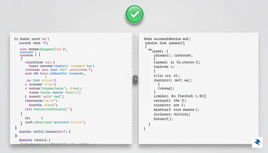 A clean, modern web interface showing a split-screen view with&hellip;
