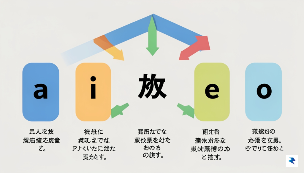 A clear, colorful diagram showing a Japanese verb root at&hellip;