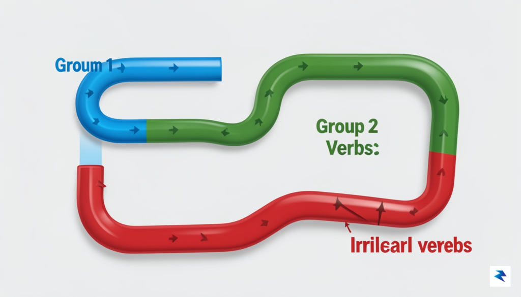 Deconstructing the Verb Groups: A Structural Approach