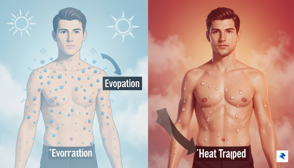 A digital infographic showing a human body on the left&hellip;