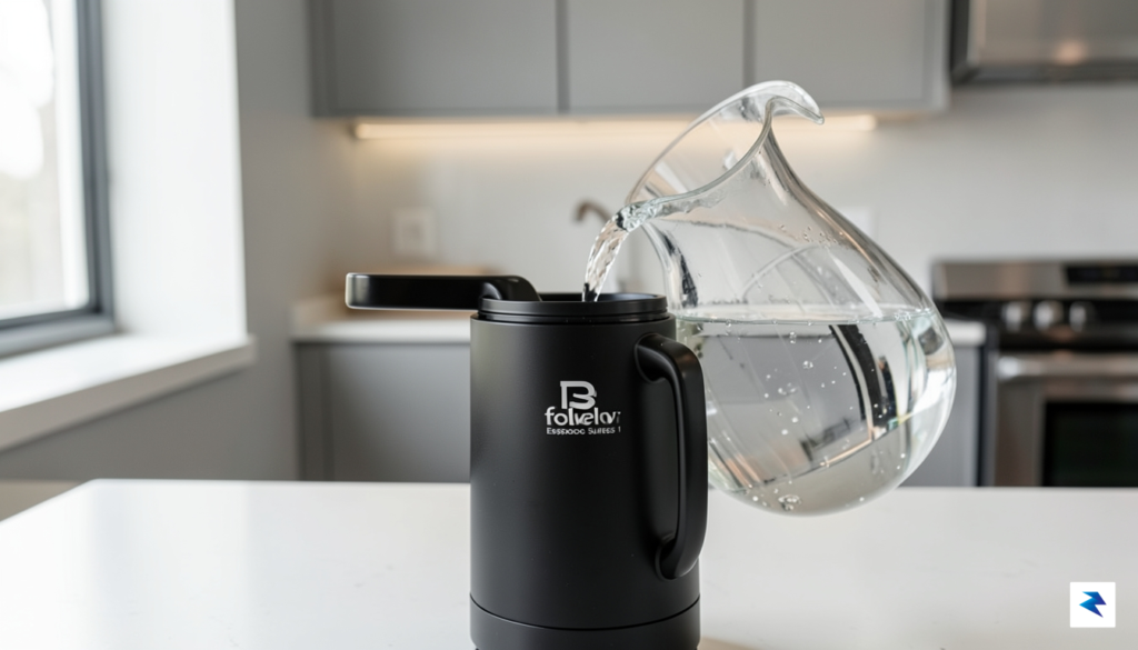 A close-up shot of a Fellow Espresso Series 1 water&hellip;
