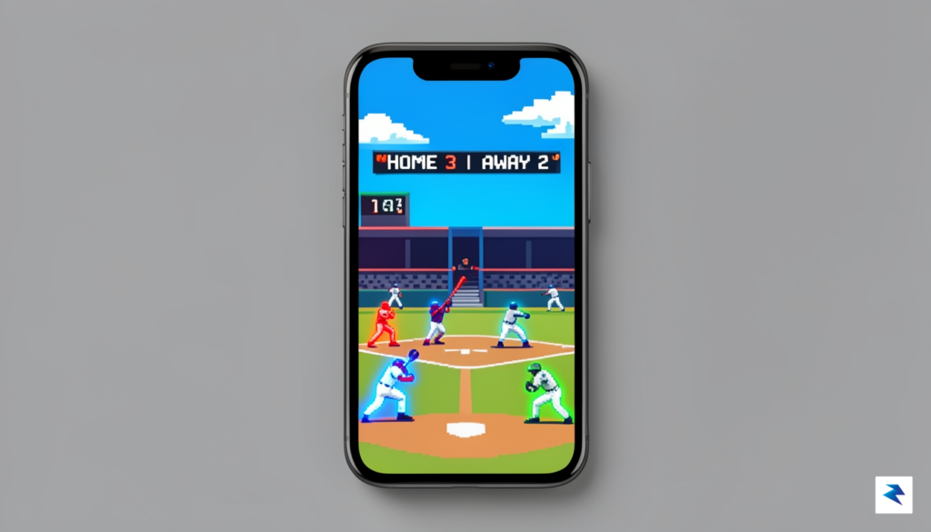 A vibrant, high-quality digital illustration of a smartphone screen displaying&hellip;