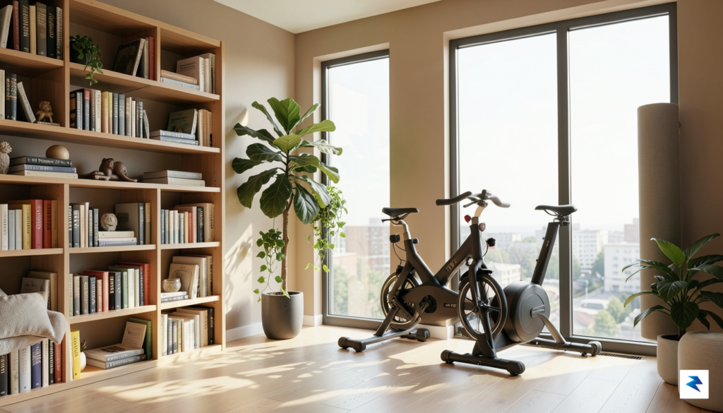 A vibrant, high-definition photograph of a sunlit, modern apartment interior&hellip;