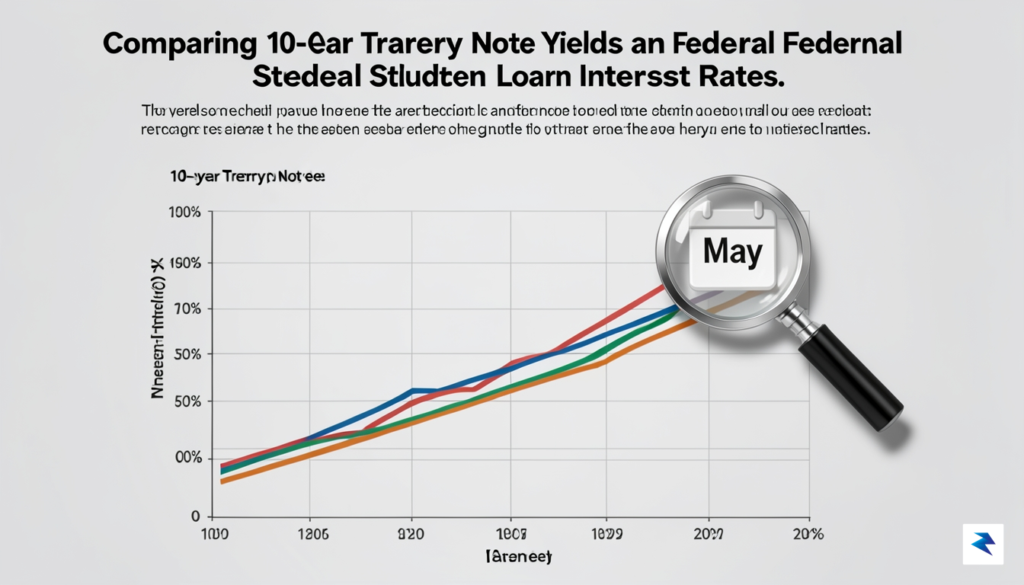 A professional infographic showing a line graph comparing the 10-year&hellip;