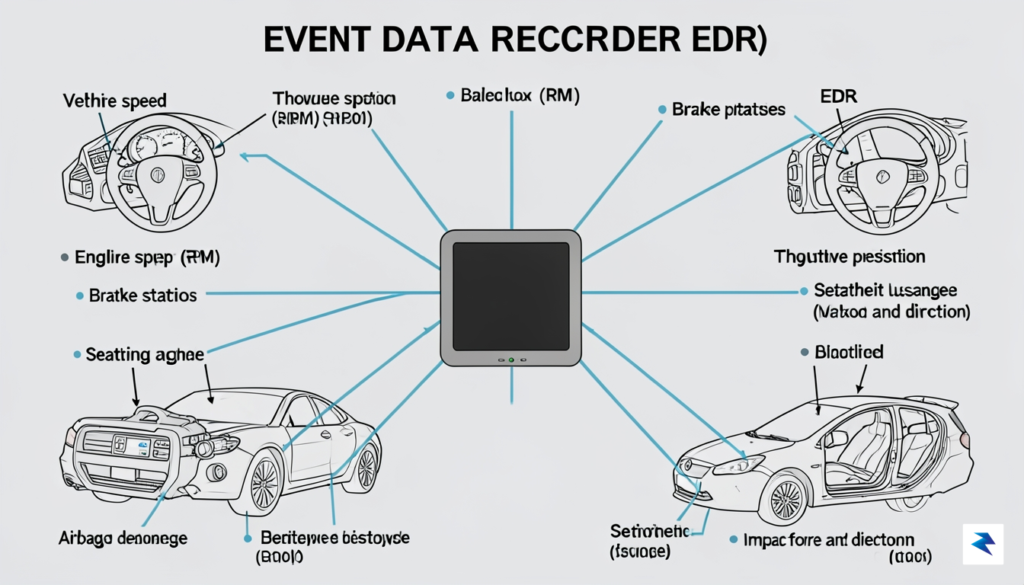 A detailed infographic illustrating the various data points collected by…