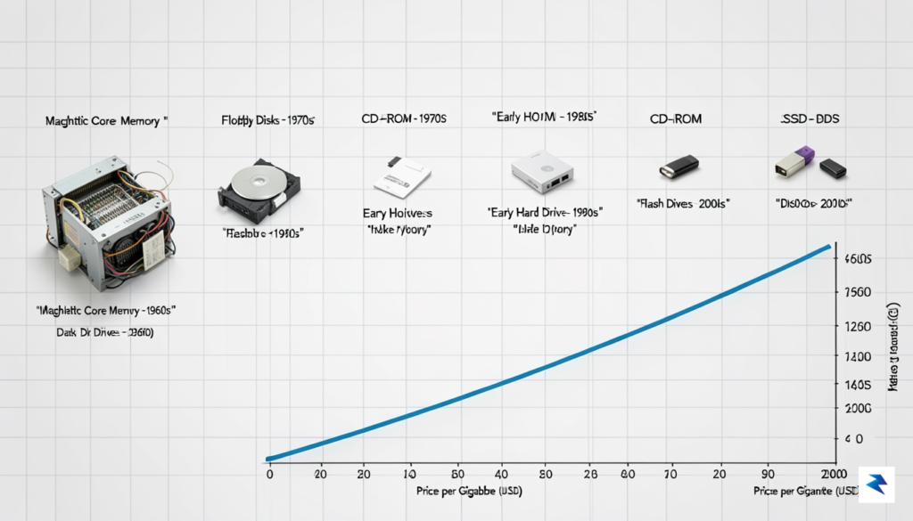A visual timeline showing the dramatic decrease in the physical&hellip;