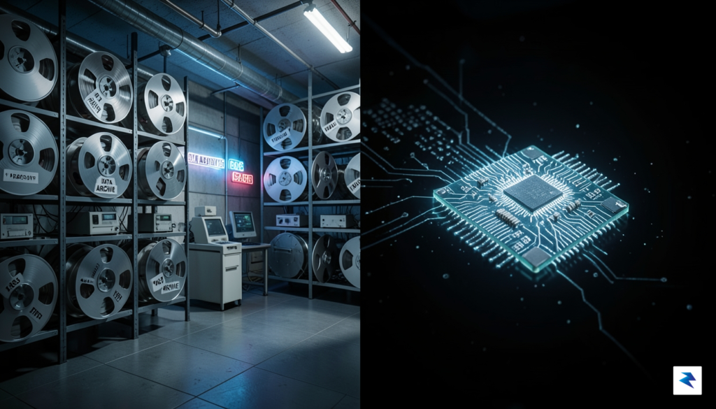 The Exponential Evolution of Data Storage