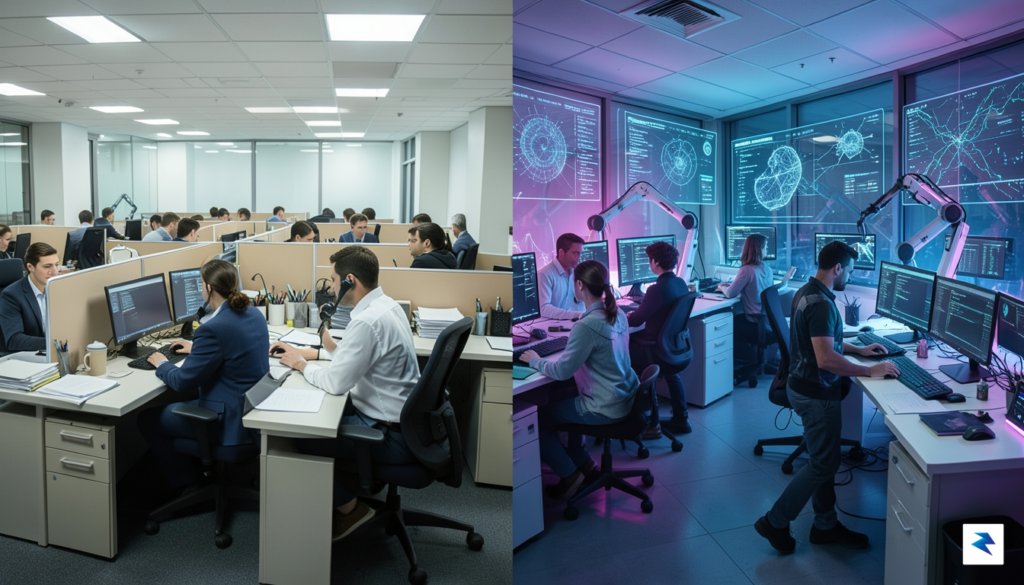 The AI Elite vs. The Legacy Tech Class