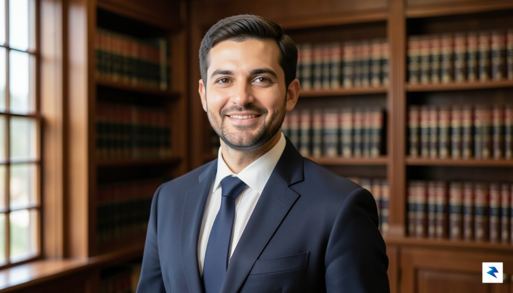 A professional headshot of an attorney in a dark suit,&hellip;