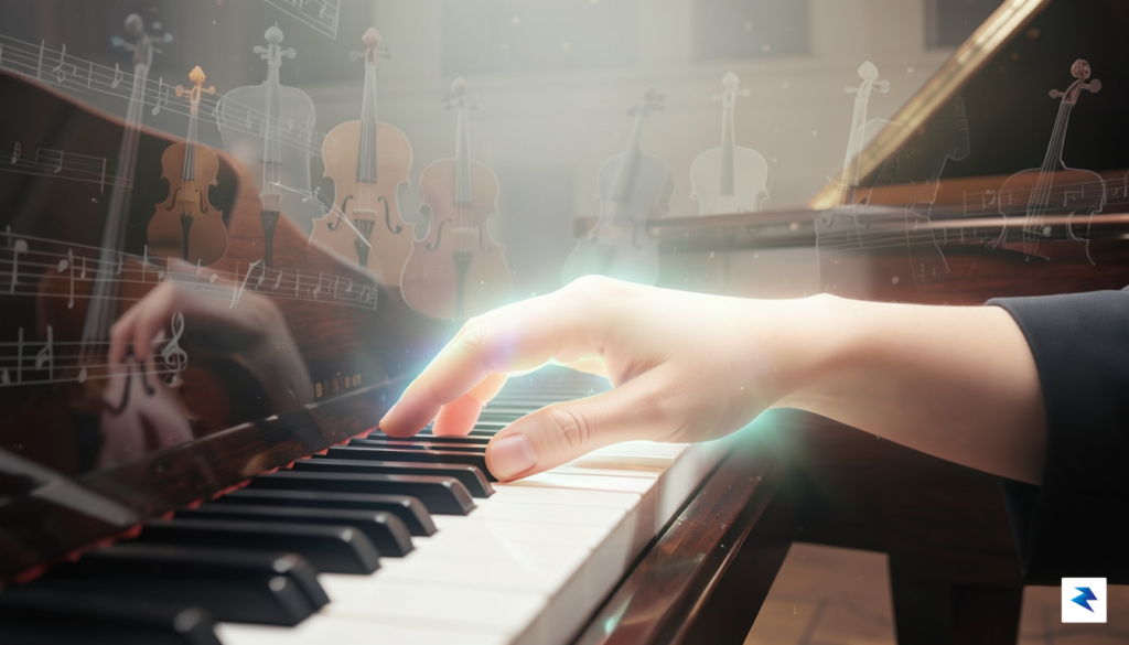 A conceptual digital illustration showing a glowing, vibrant human hand&hellip;