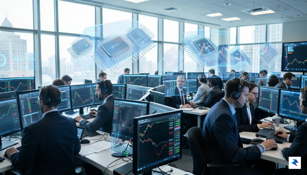 Market Sentiment Shift: The Rotation Out of Chipmakers and Into AI