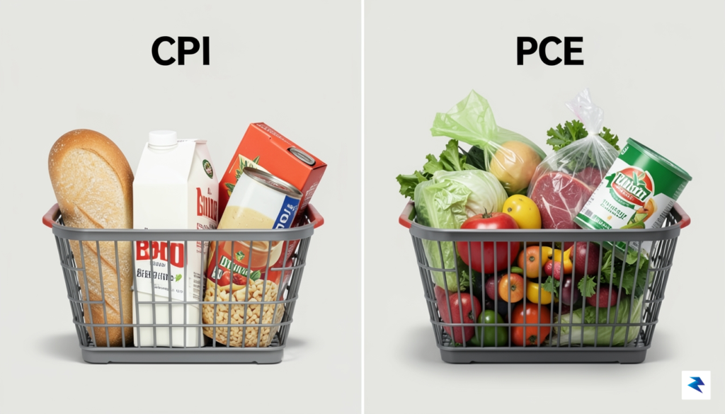 A conceptual digital graphic showing a split-screen comparison of a&hellip;