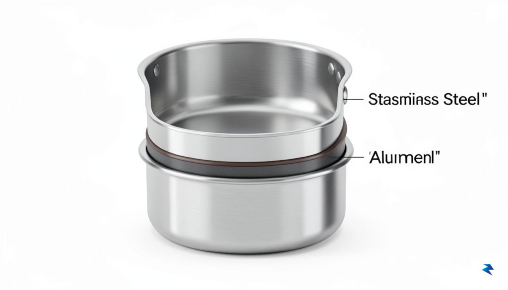 Navigating the Build: Understanding Clad vs. Disc-Bottom Pans