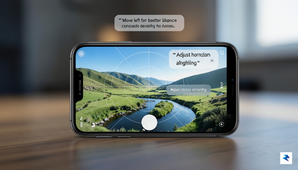A close-up digital interface visualization showing a smartphone screen displaying…