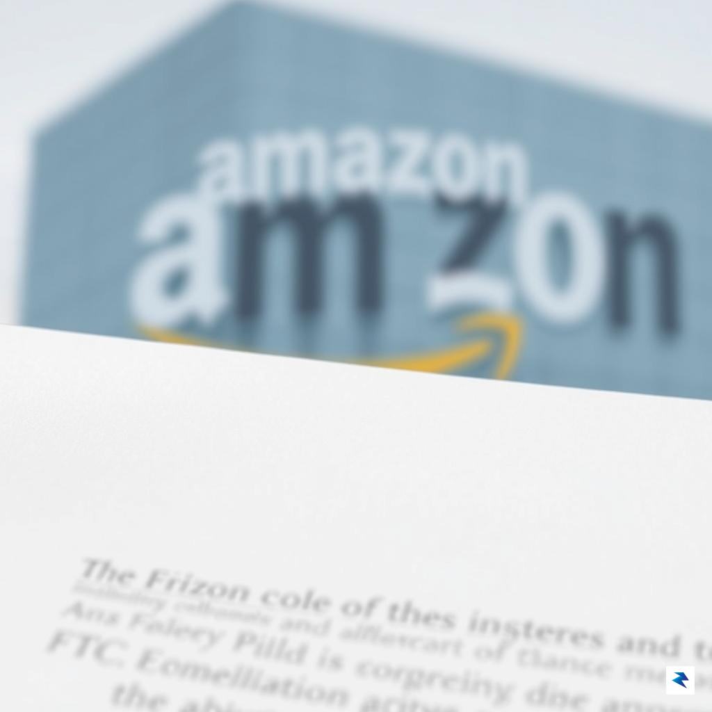 A close-up shot of a legal document with the FTC&hellip;