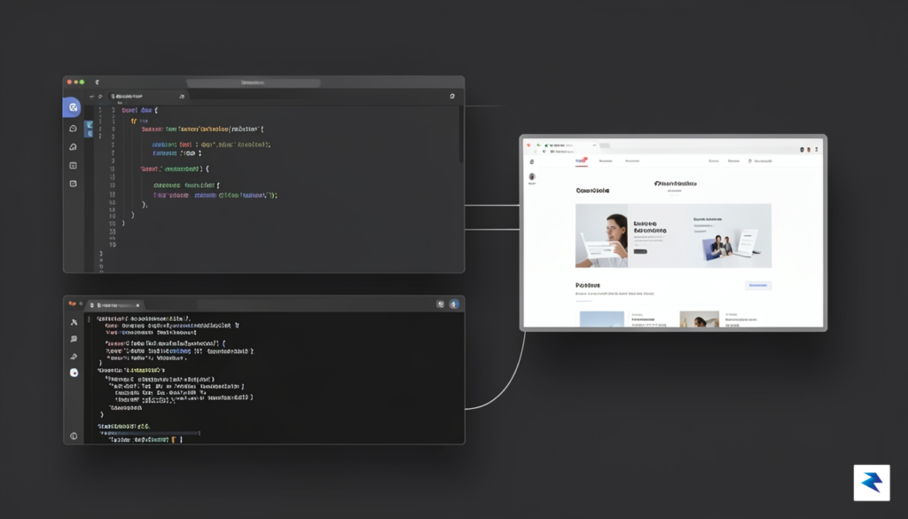 A sleek, modern digital workspace showing a unified dashboard interface&hellip;