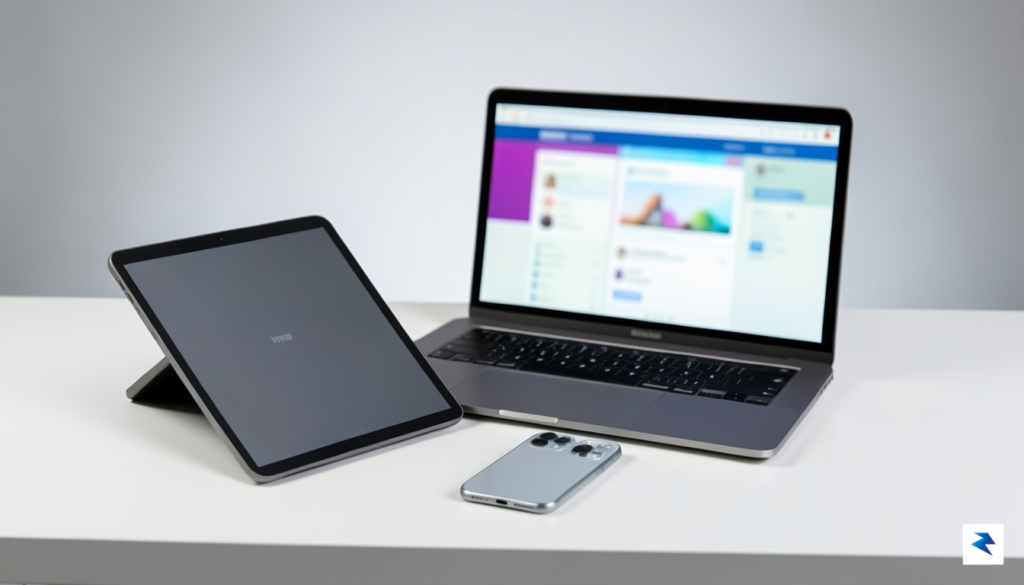 A sleek, modern studio shot of an iPhone 15 Pro,&hellip;