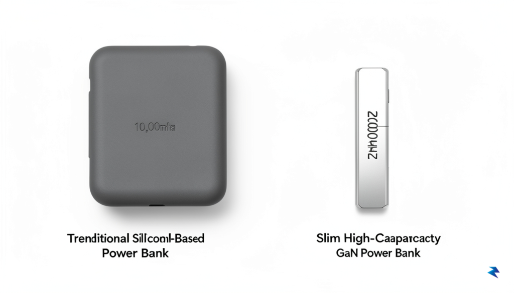 A clean, minimalist infographic showing the size comparison between a…
