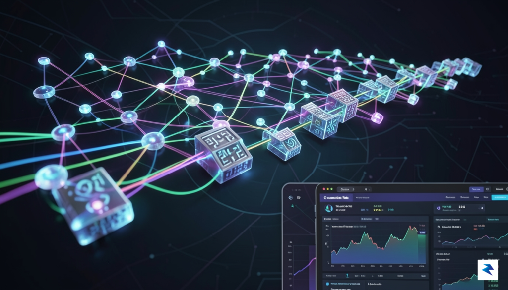 A futuristic digital visualization of a neural network connected to&hellip;