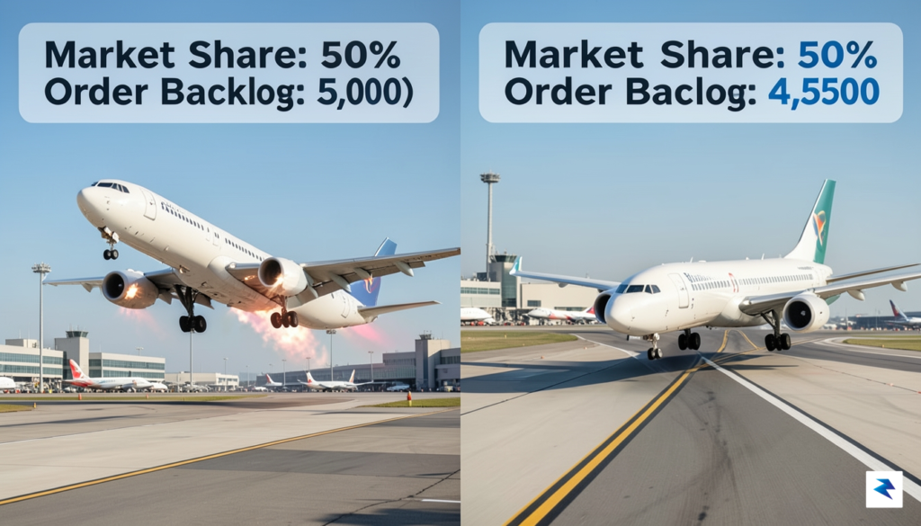 A dynamic split image showing an Airbus A320neo taking off&hellip;