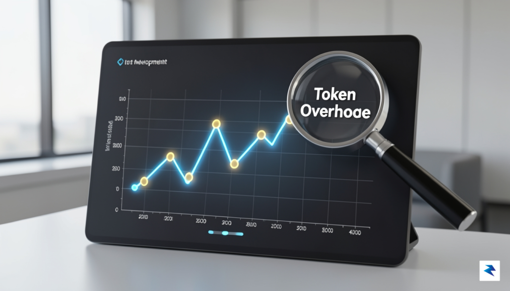 A high-end digital dashboard displaying a glowing line graph of…