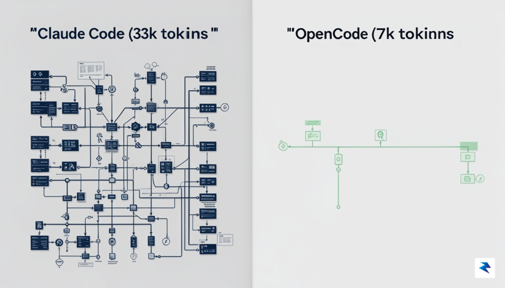 A sleek, split-screen infographic showing a data-heavy pipeline on the…