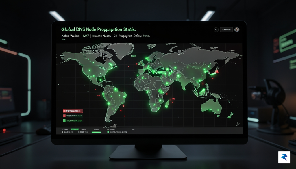 A sleek, high-contrast terminal window displaying a map-based TUI interface…
