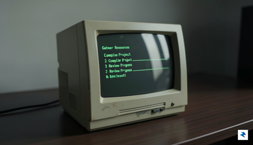 A close-up shot of a computer terminal displaying a clean,&hellip;