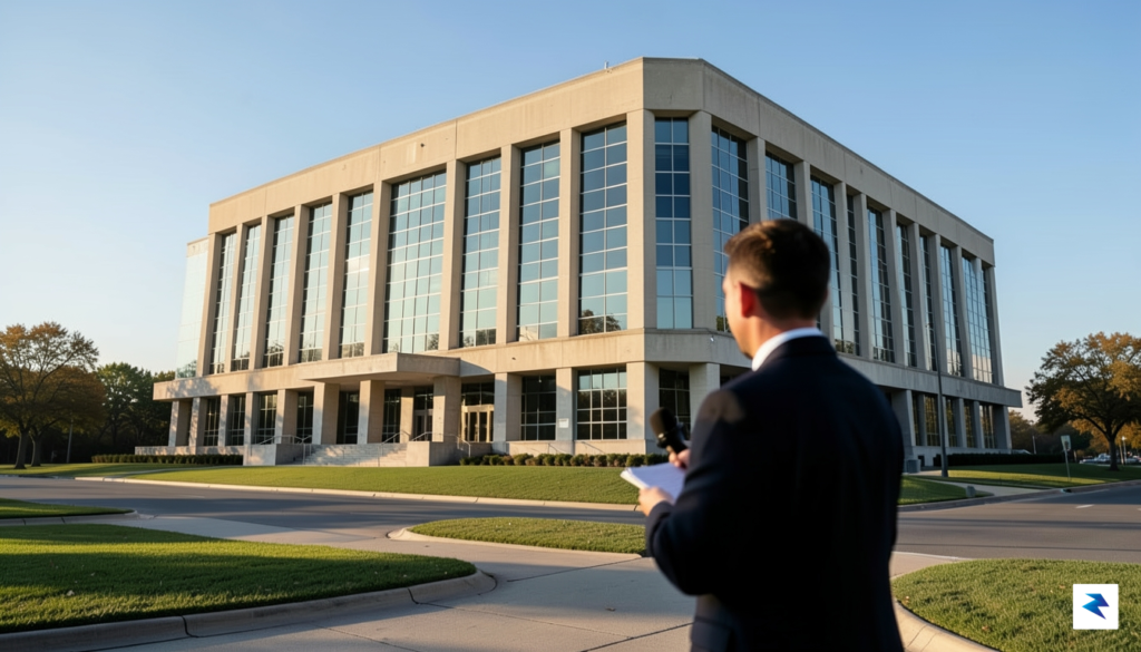 A wide-angle shot of the Pentagon building exterior in Washington&hellip;