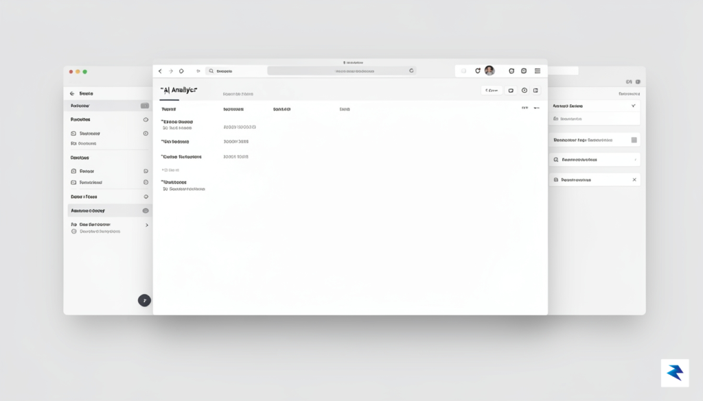 A clean, minimalist digital workspace on a desktop screen showing&hellip;