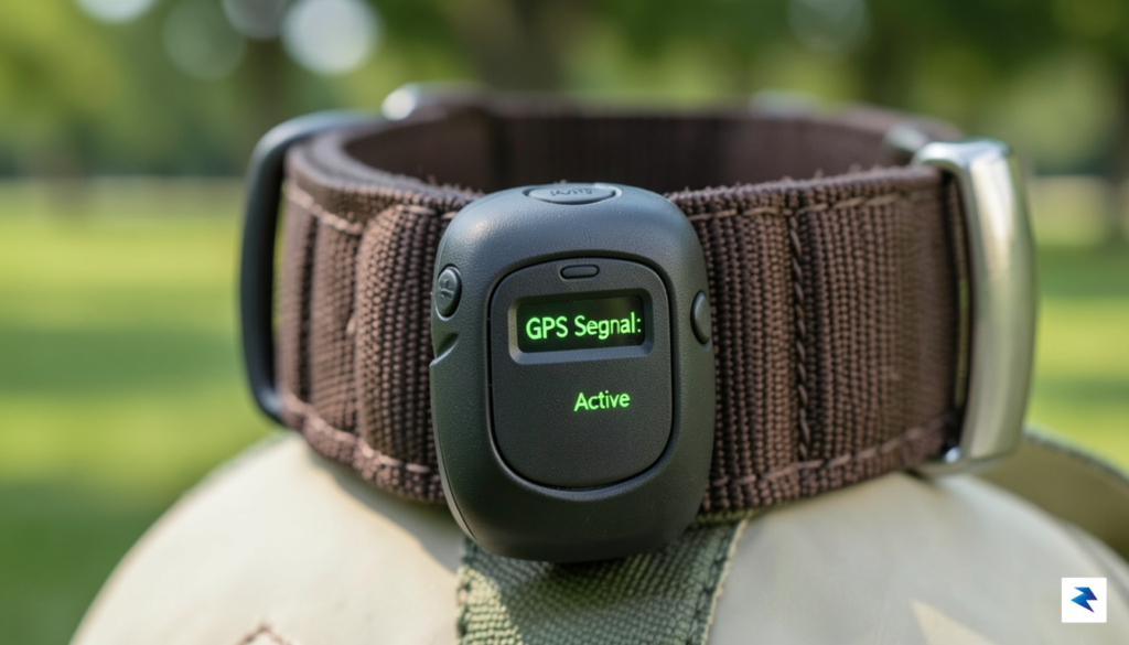 A close-up, high-detail macro shot of a sleek, ruggedized pet&hellip;