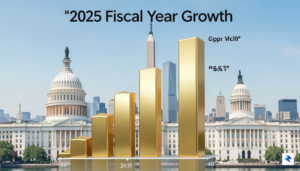 A professional, high-resolution infographic showing a rising golden bar graph&hellip;